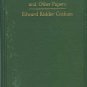Graham, Edward Kidder. Education And Citizenship And Other Papers