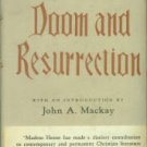 Hromadka, Joseph L. Doom And Resurrection