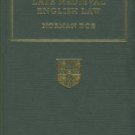 Doe, Norman. Fundamental Authority In Late Medieval English Law