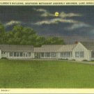 Linen Postcard. Children's Building, Southern Methodist Assembly Grounds, Lake Junaluska, N.C.