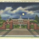 Linen Postcard. South View of Elon College, by Night, Elon College, N.C.