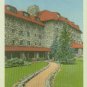 Linen Postcard. East Entrance, Grove Park Inn, Asheville, N.C.