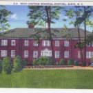 Linen Postcard. Hugh Chatham Memorial Hospital, Elkin, N.C.