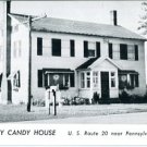 Photo Postcard. Peggy Gray Candy House, U.S. Route 20 near Pennsylvania-Ohio Line
