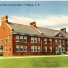 Linen Postcard. Music Building, State Normal School, Fredonia, N.Y.