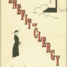 Dalzell, George W. Benefit of Clergy in America and Related Matters