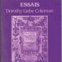 Coleman, Dorothy Gabe. Montaigne's Essais