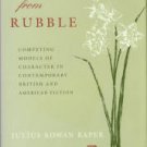 Narcissus From Rubble: Competing Models Of Character In Contemporary British And American Fiction