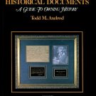 Axelrod, Todd M. Collecting Historical Documents: A Guide To Owning History