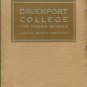 Annual Catalogue Of Davenport College For Young Women, Lenoir, North Carolina, 1921-1922...