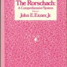 Exner, John E. The Rorschach: A Comprehensive System, Volume 1