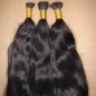 12" Virgin Indian Bulk Hair wavy