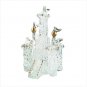 SPUN GLASS CASTLE FIGURINE - KING ARTHUR'S CASTLE