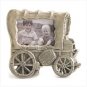 PEWTER STAGECOACH PICTURE FRAME
