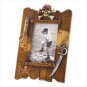 JOLLY ROGER PIRATE PICTURE FRAME 4 X 6