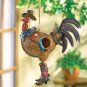 COWBOY ROOSTER BIRDHOUSE