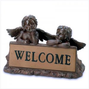 CHERUB WELCOME MARKER