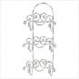 WROUGHT IRON TOWEL RACK