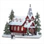 LIGHTED CHRISTMAS VILLAGE CHRUCH