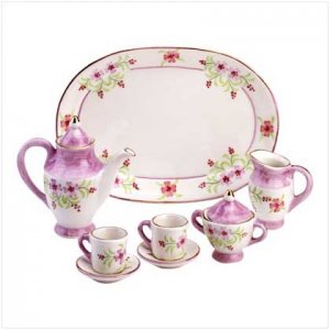 MINI FLORAL TEA SET