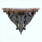 AFRICAN ELEPHANT WALL DECOR WALL SHELF