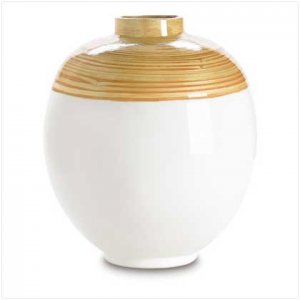 BAMBOO COLLAR VASE