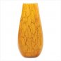 AMBER GLASS VASE