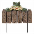 FROG MINI GARDEN FENCE