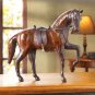 LEATHER HORSE FIGURINE