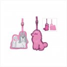 DARLING DOG LUGGAGE TAG SET