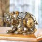 PATCHWORK BEAR FIGURINE
