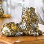 CERAMIC LION FIGURINE