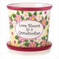 LOVING GRANDMOTHER FLOWER POT