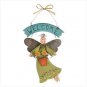 HOMESPUN ANGEL WELCOME SIGN
