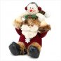 SANTA & SNOWMAN PLUSH PAL