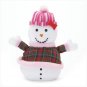 PERFECTLY PLAID MINI BEANBAG - MAGGIE SNOWMAN
