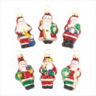 VINTAGE SANTA CLAUS CHRISTMAS ORNAMENTS