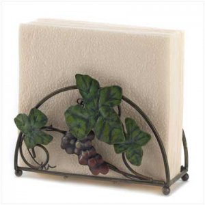 GRAPEVINE NAPKIN CADDY