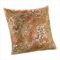 METALLIC LEOPARD PILLOW