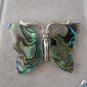 Vintage Butterfly Vancouver Seashell Brooch