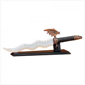 DRAGON SWORD W/DISPLAY STAND