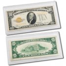 $10 Gold Certificate Small Size - Circulated