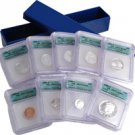 1999 U.S. Proof Set - (Silver) Deep Cameo Ct 70 - 9 pc