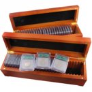 1999 to 2008 50 State Quarter Proof SILVER Set - Certified 70 ICG (Wooden Box)