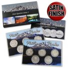 2010 National Parks Quarter Mania Satin Finish P & D Set
