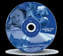 Label flash blank cd's