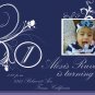 First birthday invitation