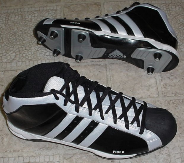 adidas soccer cleats black and white