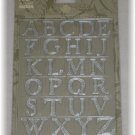 Anna Griffin Alphabet ABC Elegant Engraving Rubber Stamps Rubberstamps 48074 ~ Free Shipping