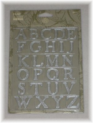 Anna Griffin Alphabet ABC Elegant Engraving Rubber Stamps Rubberstamps 48074 ~ Free Shipping
